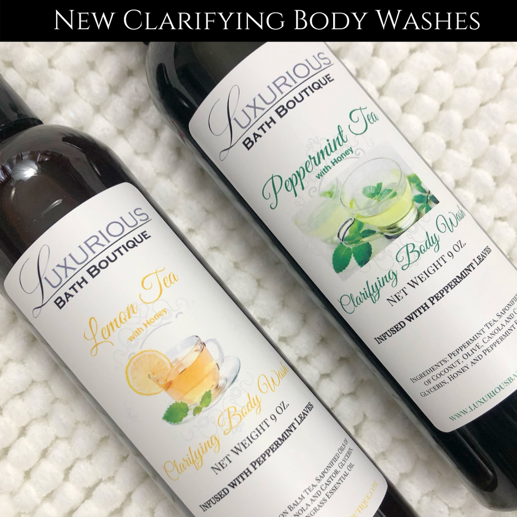 New Clarifying Body Washes from Luxurious Bath Boutique!