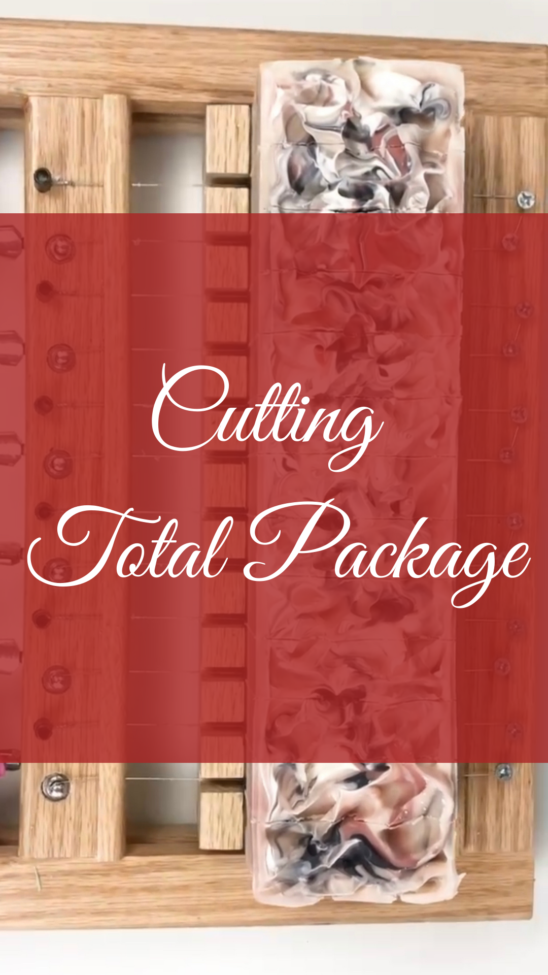 Cutting Total Package Goat Milk Soap!