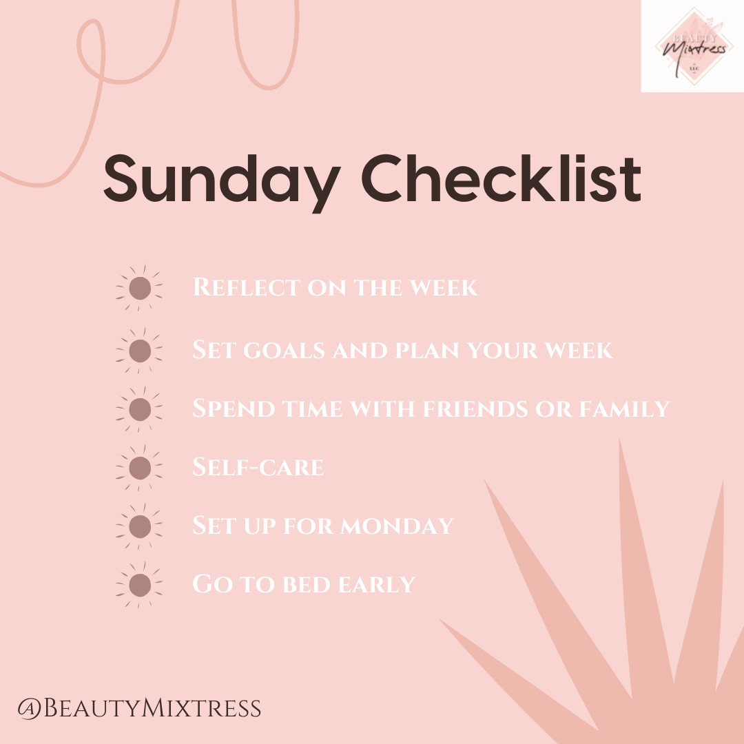 Self Care Sunday - Do Something Different